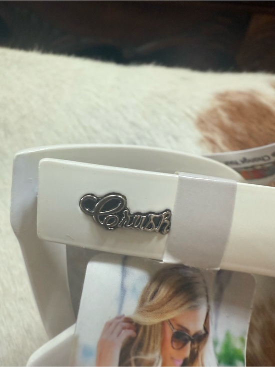 CRUSH Brand Optics White Large Statement Sunglasses NWT main image 7